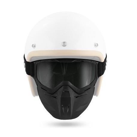 MOTO GOGGLES NOEND + FACE PROTECTOR (CLEAR LENS)