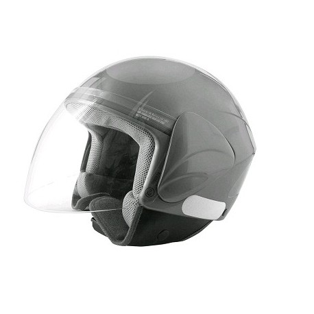 CASCO JET TNT APOLLO GRIS BRILLANTE L