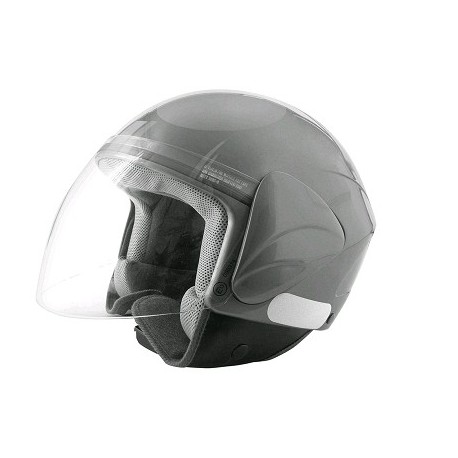 CASCO JET TNT APOLLO GRIS BRILLANTE M