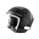 CASCO JET TNT APOLLO NEGRO BRILLANTE M