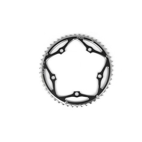 PLATO WTP 51 DIENTES CARETERA CAMPAGNOLO 135 MM NEGRO