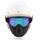 MOTO GOGGLES NOEND + FACE PROTECTOR (IRIDIUM LENS)