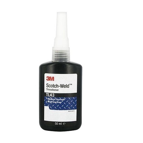 RESINA DE BLOCAJE 3M MEDIO ( AZUL ) SCOTCH WELD TL 43 ( FLACON 50 ML )