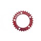 PLATO LLENO KCNC PEDALIER DOBLE BICI DE BTT 29 DIENTES ROJO