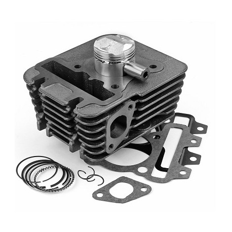 CILINDRO COMPLETO PIAGGIO 50CC 4TPS FLY / VESPA LX / S / SPRINT / PRIMAVERA D.39MM ( OEM: 873467 / MOTEUR 4 SOUPAPES )