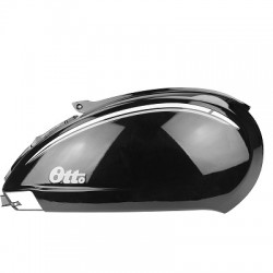 CAPOT ARRIERE DROIT NOIR OTTO 50CC ET 125CC