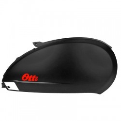 CAPOT ARRIERE DROIT OTTO NOIR MAT 50CC ET 125CC