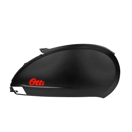 CAPOT ARRIERE DROIT OTTO NOIR MAT 50CC ET 125CC