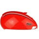 CAPOT ARRIERE GAUCHE ROUGE OTTO 50CC VERSION 2