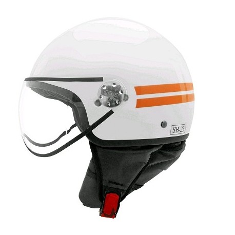 CASCO 1/2 JET TNT POLY BLANCOO/NAR BRIL PUCK L SB23