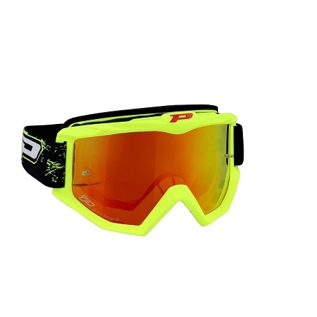 PAR GAFAS PROGRIP 3204 AMARILLO FLUO