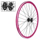 ROUE AVANT VELOX 700C FIXIE ROSE ALU 30MM