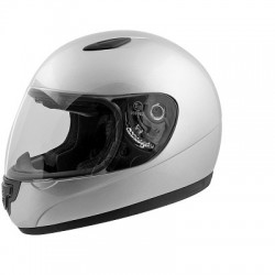 CASQUE INTEGRAL ENFANT TNT HELMETS MINO ARGENT SA03 L (52-53)