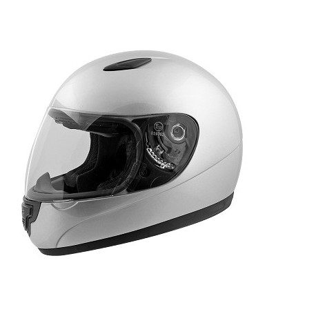 CASQUE INTEGRAL ENFANT TNT HELMETS MINO ARGENT SA03 L (52-53)