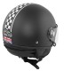 CASCO 1/2 JET TNT PUCK POLY CAFE RACER XS