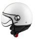 CASCO 1/2 JET TNT PUCK POLY ITALIA WHITE M