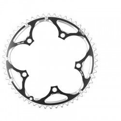 PLATO WTP 52 DIENTES BICI DE BTT 5 BRANCHES 130 MM NEGRO