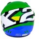 CASCO CROSS INFANTIL TNT HELMETS X2 BRAZIL BRILLO L(52)