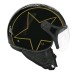 CASCO JET TNT HELIOS STAR NEGRO /ORO BRILLO XS SB13B