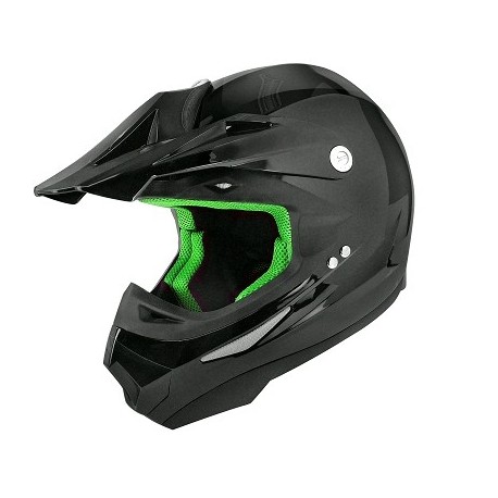 CASCO CROSS TNT POLI NEGRA BRIL LISO S SC05