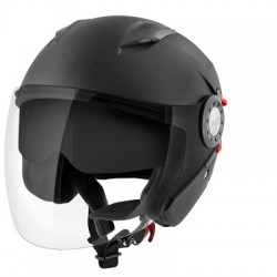 CASCO JET TNT NEO DOBL TORNILLO SB-30 DARK MAT S