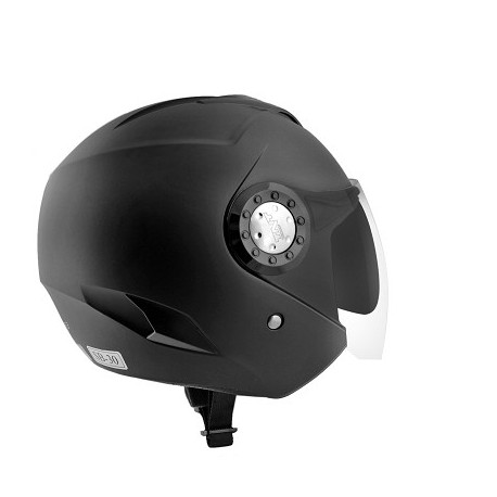 CASCO JET NEO DOBL TORNILLO SB-30 DARK MAT XL