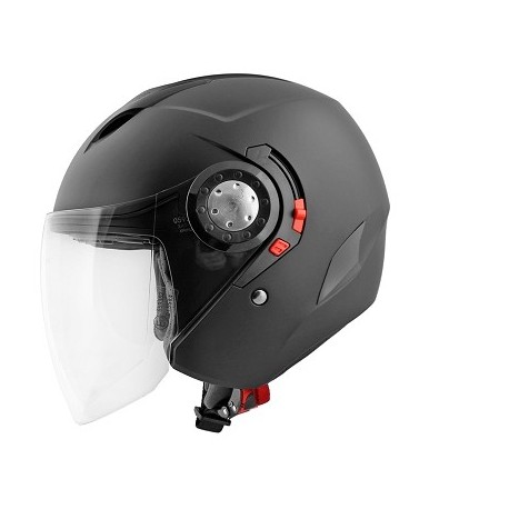 CASCO JET NEO DOBL TORNILLO SB-30 DARK MAT XS