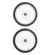 ROUES 20" BMX ALU 48 RAYONS (LIVRE COMPLETE PNEUS + CHAMBRES) (LA PAIRE) Ø10