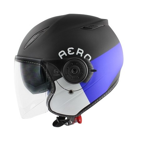 CASCO JET DOBL TORNILLO REFLEX BLUE SB-18 M