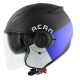 CASCO JET DOBL TORNILLO REFLEX BLUE SB-18 XS