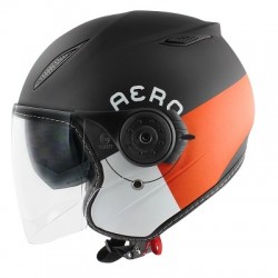 CASCO JET DOBL TORNILLO REFLEX ORANGE SB-18 M