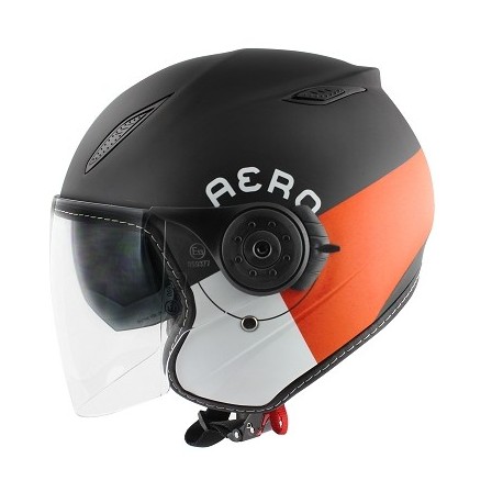 CASCO JET DOBL TORNILLO REFLEX ORANGE SB-18 M