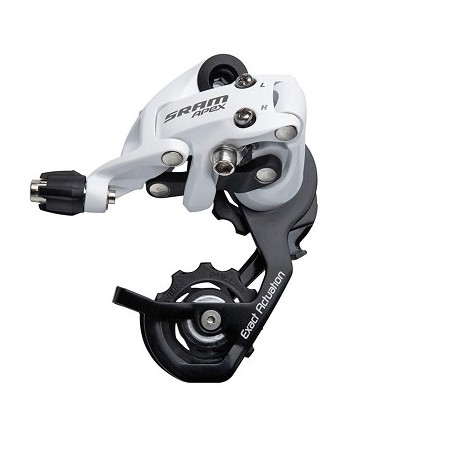 DERAILLEUR ARRIERE ROUTE SRAM APEX CHAPE MOYENNE 32 DENTS MAX 6/7 VITESSES (V595A)