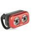 LUZ DEL. KNOG BLINDER ROAD 2 COLOR ROJO 200 LUMENS