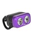 LUZ DEL. KNOG BLINDER ROAD 2 COLOR VIOLET 200 LUMENS