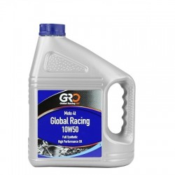 HUILE GLOBAL RACING OIL 4T GLOBAL RACING 10W50 100% SYNTHESE (BIDON 4L)