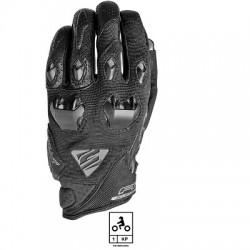 GANTS FIVE STUNT EVO BLACK (HOMOLOGUE EN 13594:2015) L