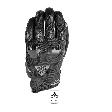 GANTS FIVE STUNT EVO BLACK (HOMOLOGUE EN 13594:2015) L