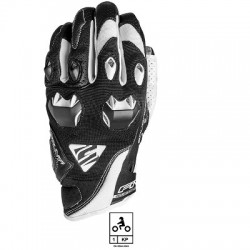 GANTS FIVE STUNT EVO BLACK/WHITE (HOMOLOGUE EN 13594:2015) L