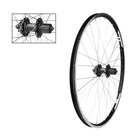 ROUE ARRIERE VELOX 26 COMBO V-BRAKE / DISC ALU