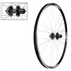 ROUE ARRIERE VELOX 29 COMBO V-BRAKE / DISC ALU