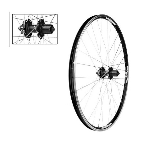 ROUE ARRIERE VELOX 29 COMBO V-BRAKE / DISC ALU