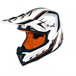 CASCO CROSS NO END DEFCON 5 WHITE/ORANGE M