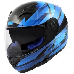 CASQUE INTEGRAL NOEND RACE BY OCD BLUE SA36 DOUBLE VISIERE XS