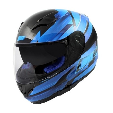 CASQUE INTEGRAL NOEND RACE BY OCD BLUE SA36 DOUBLE VISIERE XS