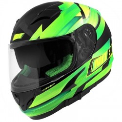 CASQUE INTEGRAL NOEND RACE BY OCD GREEN SA36 DOUBLE VISIERE XS