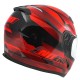 CASQUE INTEGRAL NOEND RACE BY OCD RED SA36 DOUBLE VISIERE L