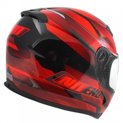 CASQUE INTEGRAL NOEND RACE BY OCD RED SA36 DOUBLE VISIERE L