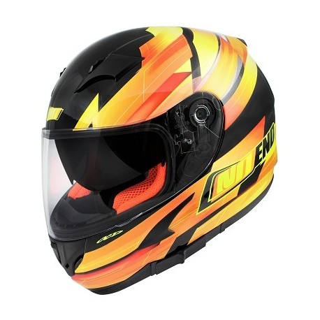 CASQUE INTEGRAL NOEND RACE BY OCD YELLOW SA36 DOUBLE VISIERE M