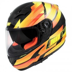 CASQUE INTEGRAL NOEND RACE BY OCD YELLOW SA36 DOUBLE VISIERE XL